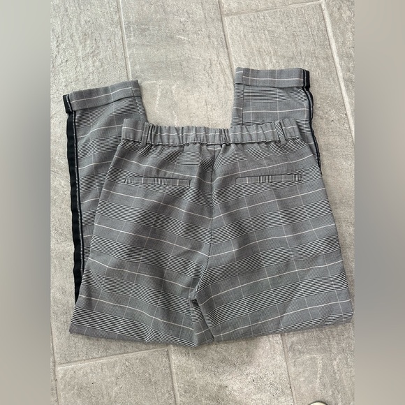 Zara | Striped | Pants | XS | Houndstooth  |  Black and White - Picture 5 of 6